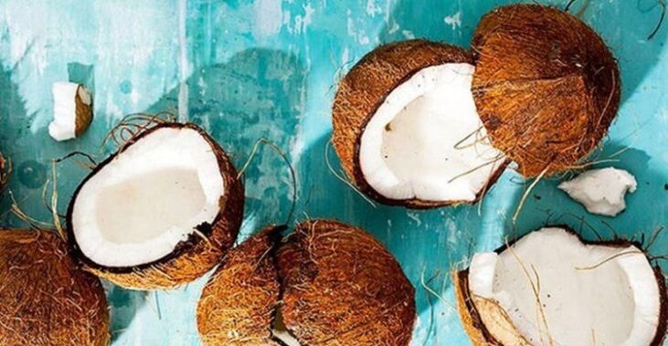 Coconut used to cleanse the body from parasites