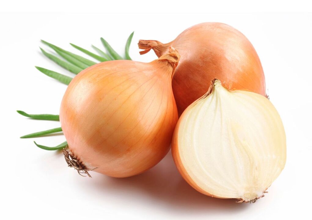 Onions against parasites
